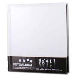 Album - Fotoalbum Vit 200 bilder