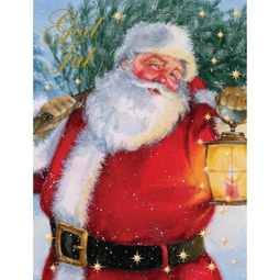Jul - Dubbelt Julkort Exklusivt