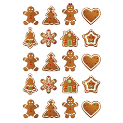 Jul - Stickers Pepparkaka