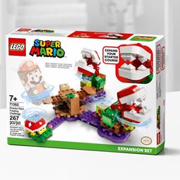Super Mario - Super Mario Pirhana Plant Puzzling Challenge