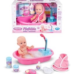 Babydocka - Docka Med Badkar och Dusch