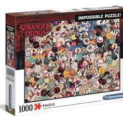1000 - Pussel 1000 Impossible Puzzle Stranger Things