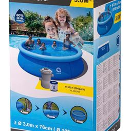 Pooler & uppblåsbart - Stor Pool Med Pump