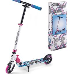 Rullskridskor, cyklar mm - KickBike Vit/Rosa