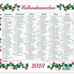 Årsbundet - Lilla Hallonalmanackan