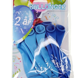 Ballonger - Ballonger Blå 2år