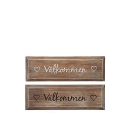 Tavlor & dekorationer - Träskylt “Välkommen”