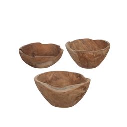 Hushåll & förvaring - Träskål 3-pack