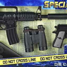 Verktyg/vapen/uniformer - Polisset Special Forces