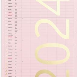 Årsbundet - Familjekalender Color