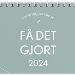 Årsbundet - Bordsalmanacka Få det gjort