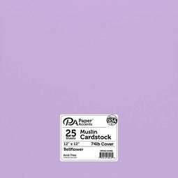 Papper - Cardstock Bellflower