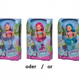 Leksaker - EL Glitter Mermaid, 3-ass.