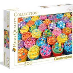 500-900 - Pussel 500 Cupcakes
