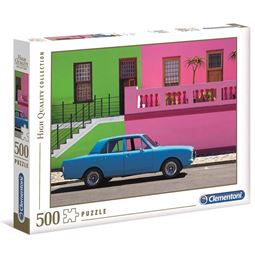500-900 - Pussel 500 Blå Bil
