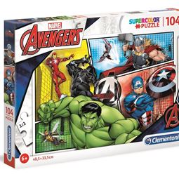 100-400 - Pussel 104 Avengers