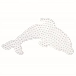 Pärlor - Pärlplatta Delfin