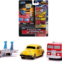 Fordon 3+ - Transformers 3-Pack Nanofordon
