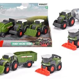Fordon 3+ - Fendt Micro Team, 3-pack