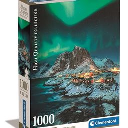 1000 - Pussel 1000 Norrsken Lofoten