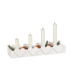 Juldekorationer - Adventsljusstake i trä