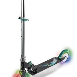 Sommar - Sparkcykel Svart Med Ljus