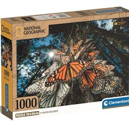 1000 - Pussel 1000 Fjärilar