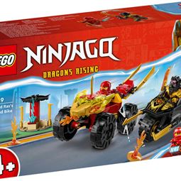 Ninjago - Ninjago Kais och Ras Bil o Motorcykel