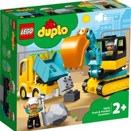 Duplo - Duplo Lastbil och Grävmaskin