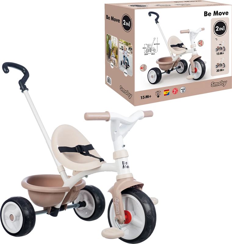 Utelek - Trehjuling Beige