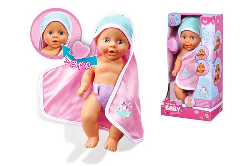 Babydocka - Docka Äta Väta