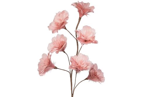 Dekorationer - Kvist Fjäderblomma Gammelrosa