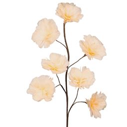 Dekorationer - Kvist Fjäderblomma Aprikos