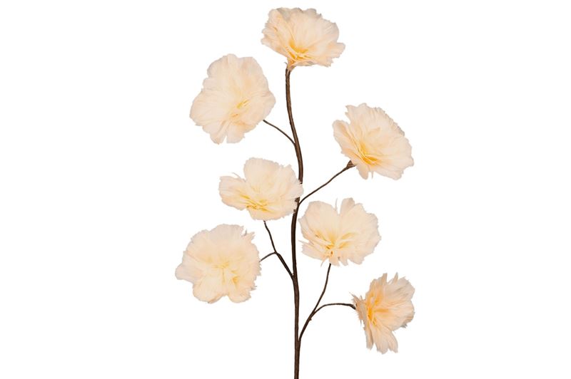 Dekorationer - Kvist Fjäderblomma Aprikos