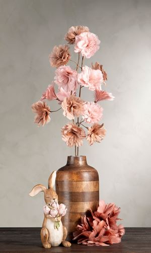 Dekorationer - Kvist Fjäderblomma Gammelrosa