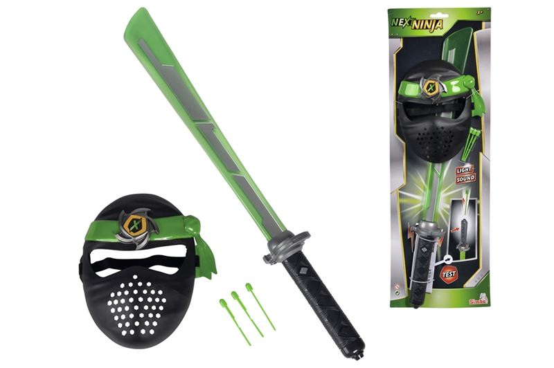 Verktyg/vapen/uniformer - Ninja Set