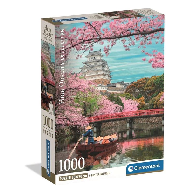 1000 - 6000 - Pussel 1000 Himeji Castle In Spring