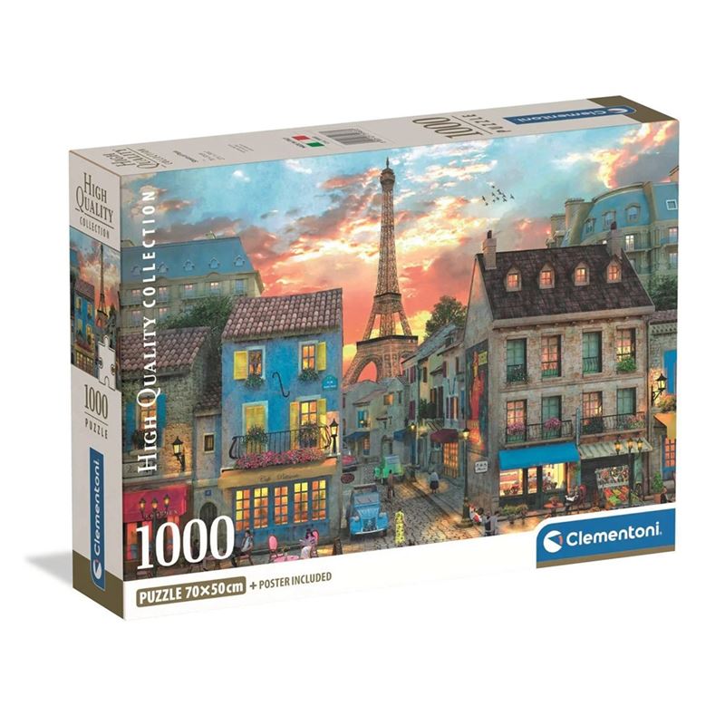 1000 - 6000 - Pussel 1000 Streets Of Paris