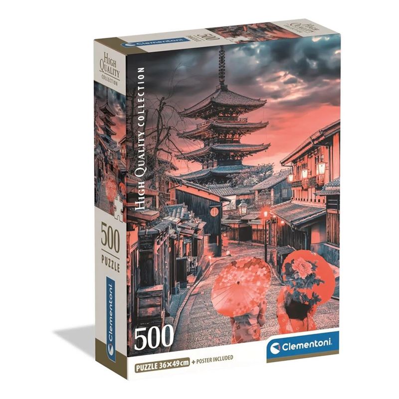 500 - 900 - Pussel 500 Evening In Kyoto