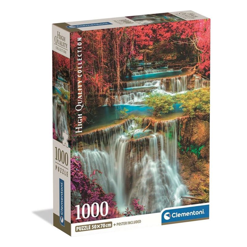 1000 - 6000 - Pussel 1000 Colourful Thai Falls
