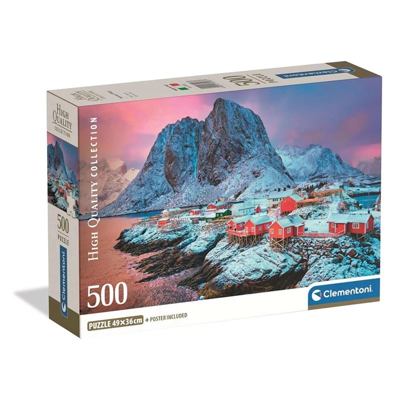 500 - 900 - Pussel 500 Hamnoy Village