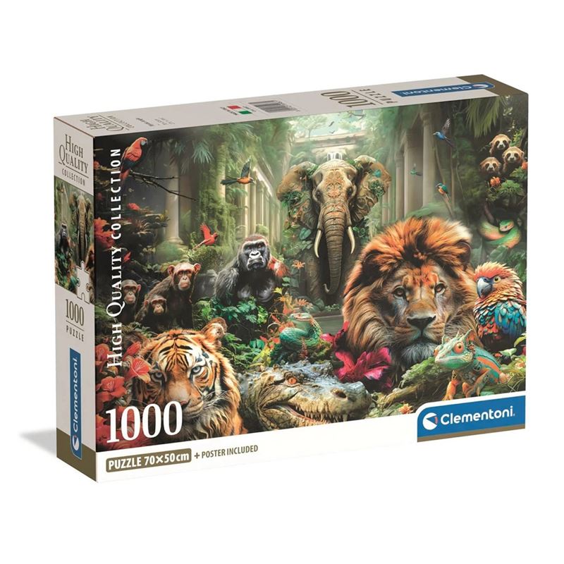 1000 - 6000 - Pussel 1000 Mystic Jungle