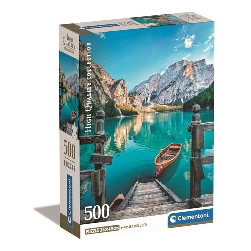 500 - 900 - Pussel 500 Braies Lake