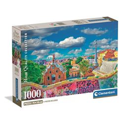 1000 - 6000 - Pussel 1000 Park Güell Barcelona