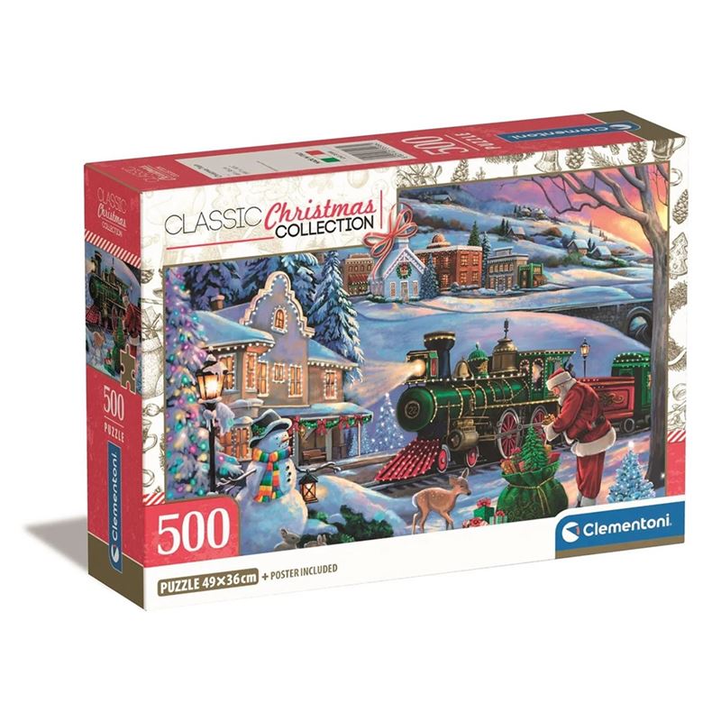 500 - 900 - Pussel 500 Christmas Train