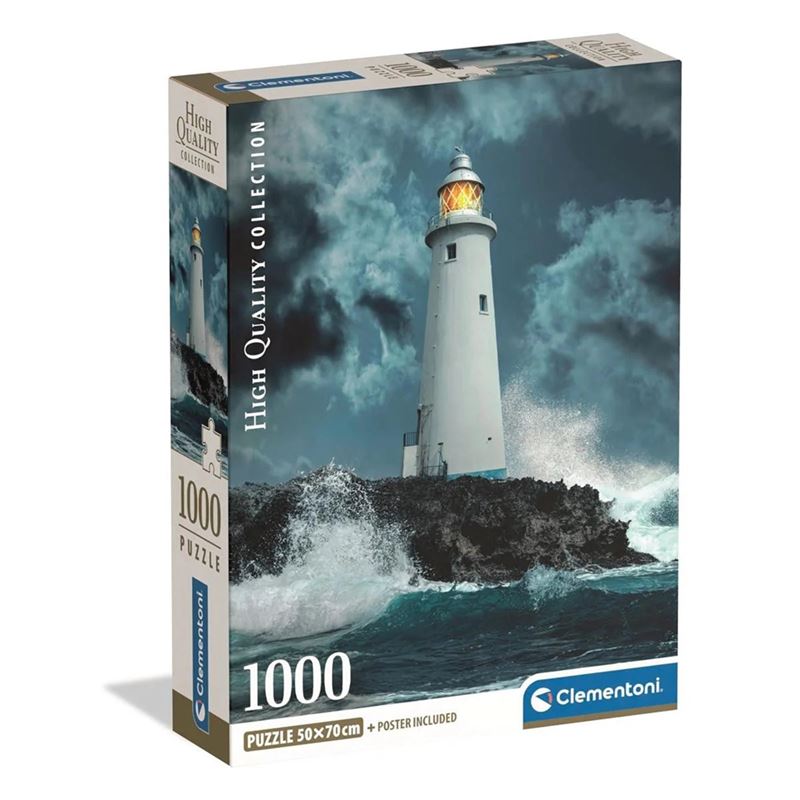 1000 - 6000 - Pussel 1000 Lighthouse In The Storm