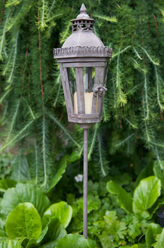 Ljuslyktor & Ljusstakar - Lykta Utomhus Garden Metall