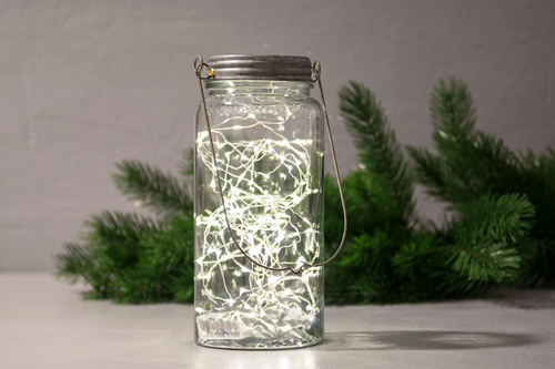 Dekorationer - Ljusslinga LED Varmvit