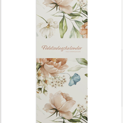 Övriga - Födelsedagskalender Blommor