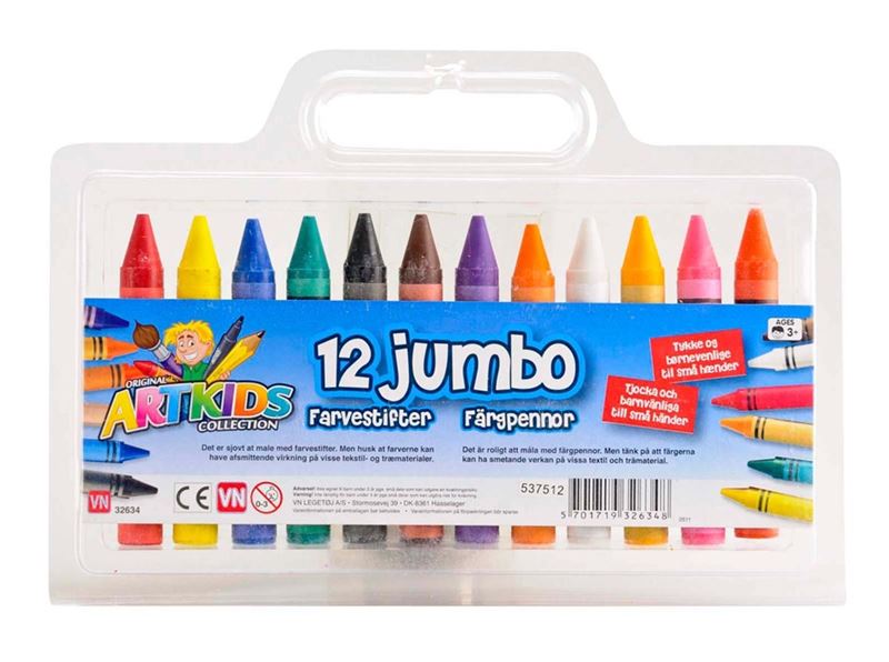 Rita, Måla, Klipp - Jumbokritor